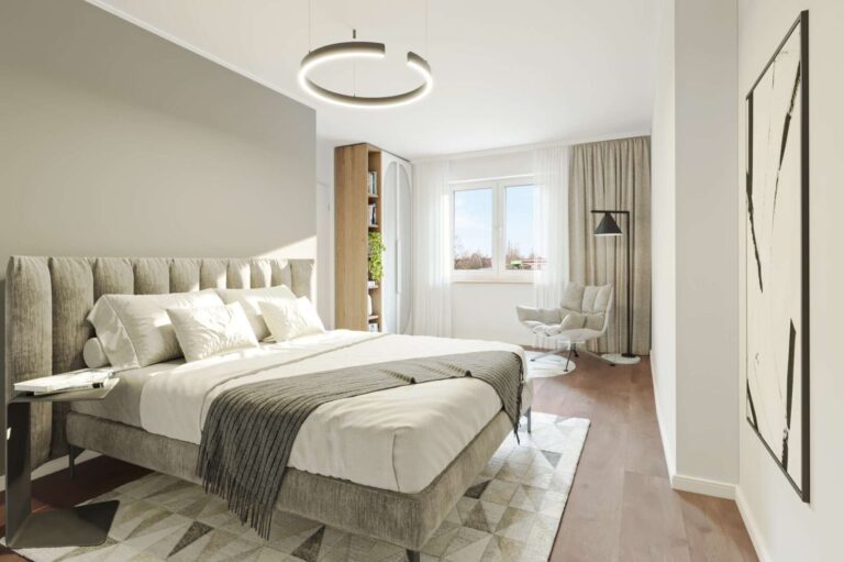 Visualisierung Schlafzimmer