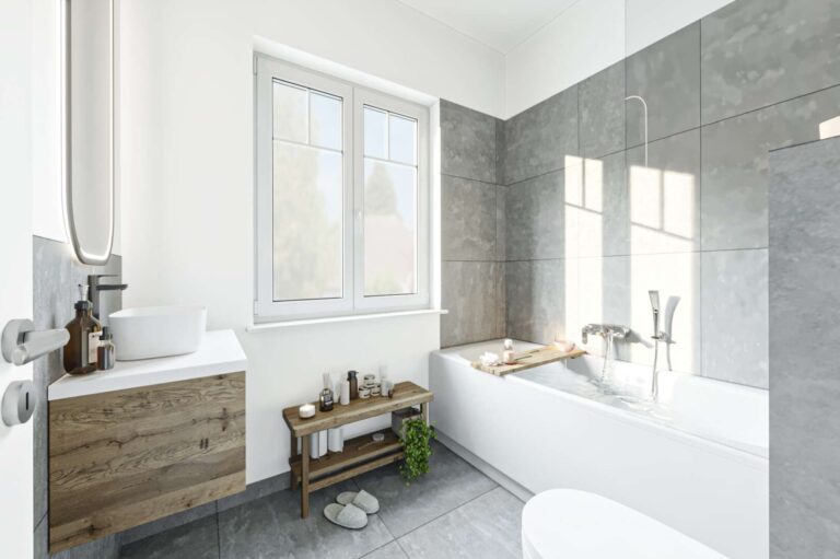 Badezimmer (Visualisierung)
