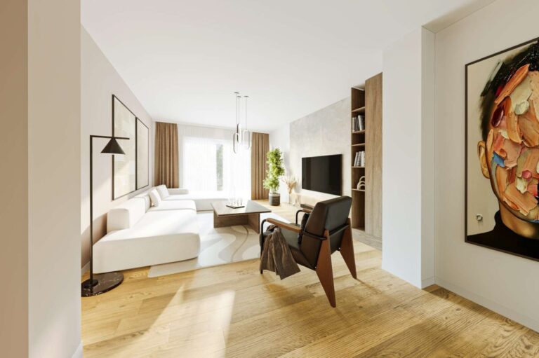Visualisierung Wohnzimmer