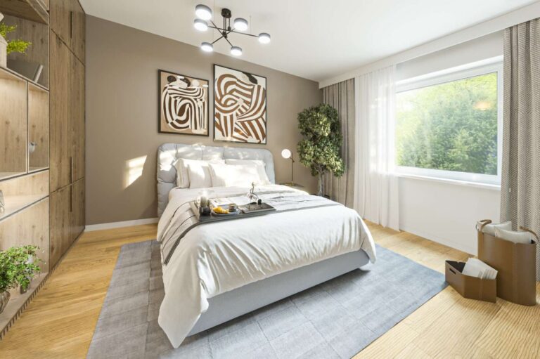 Visualisierung Schlafzimmer