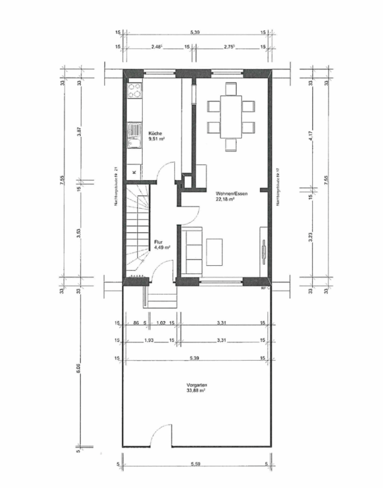 Grundriss Keller