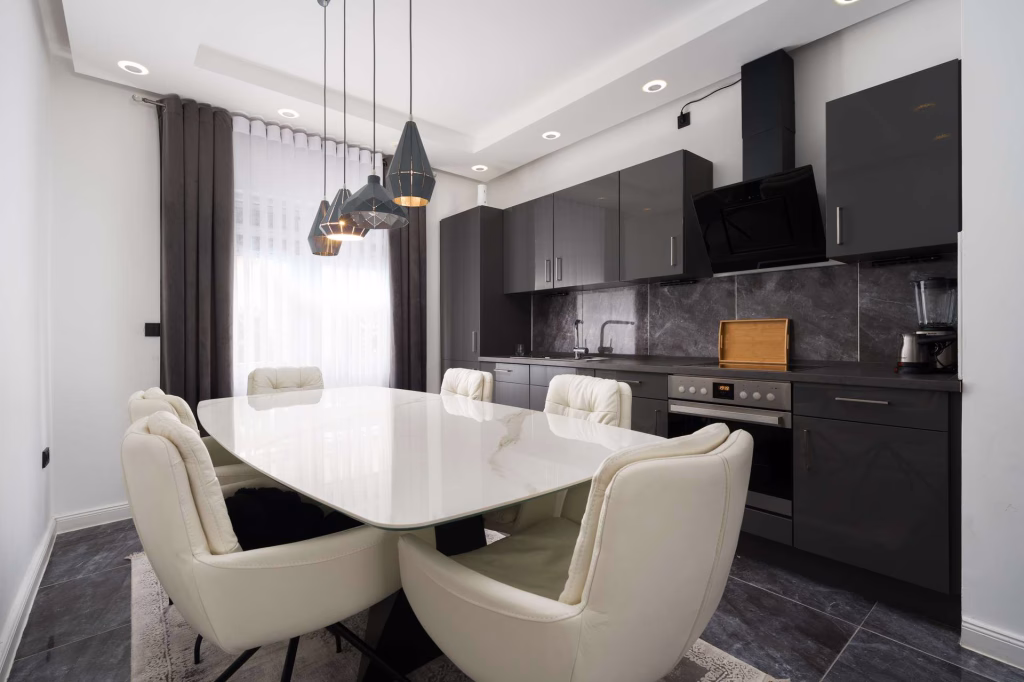 Koch- und Essbereich