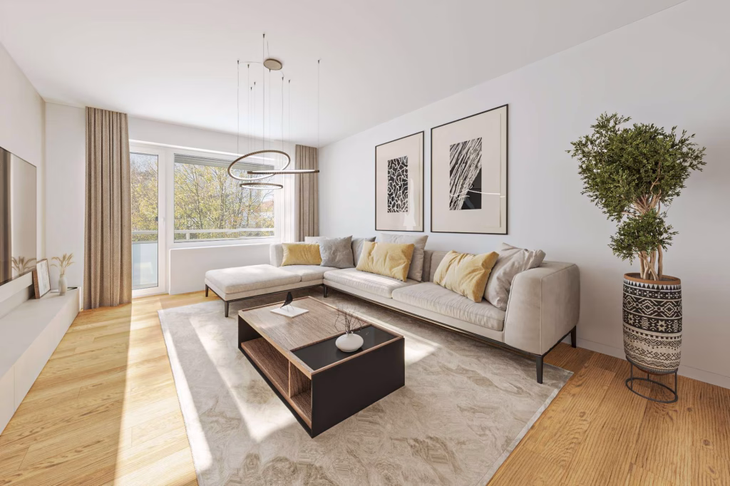 Wohnzimmer Visualisierung