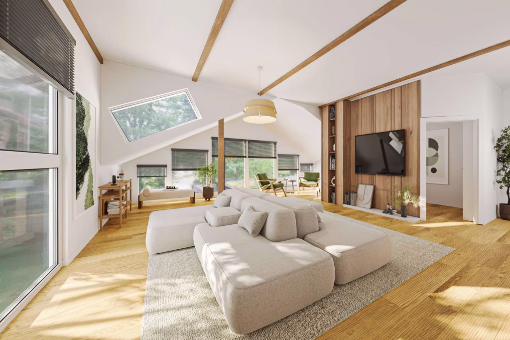 Wohnzimmer-Visualisierung