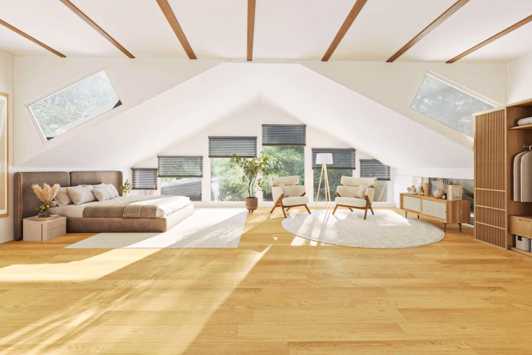 Schlafzimmer-Visualisierung