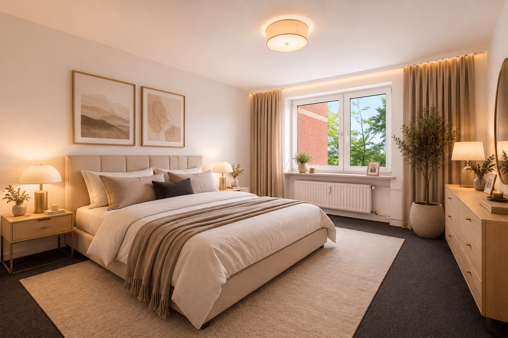Schlafzimmer Visualisierung