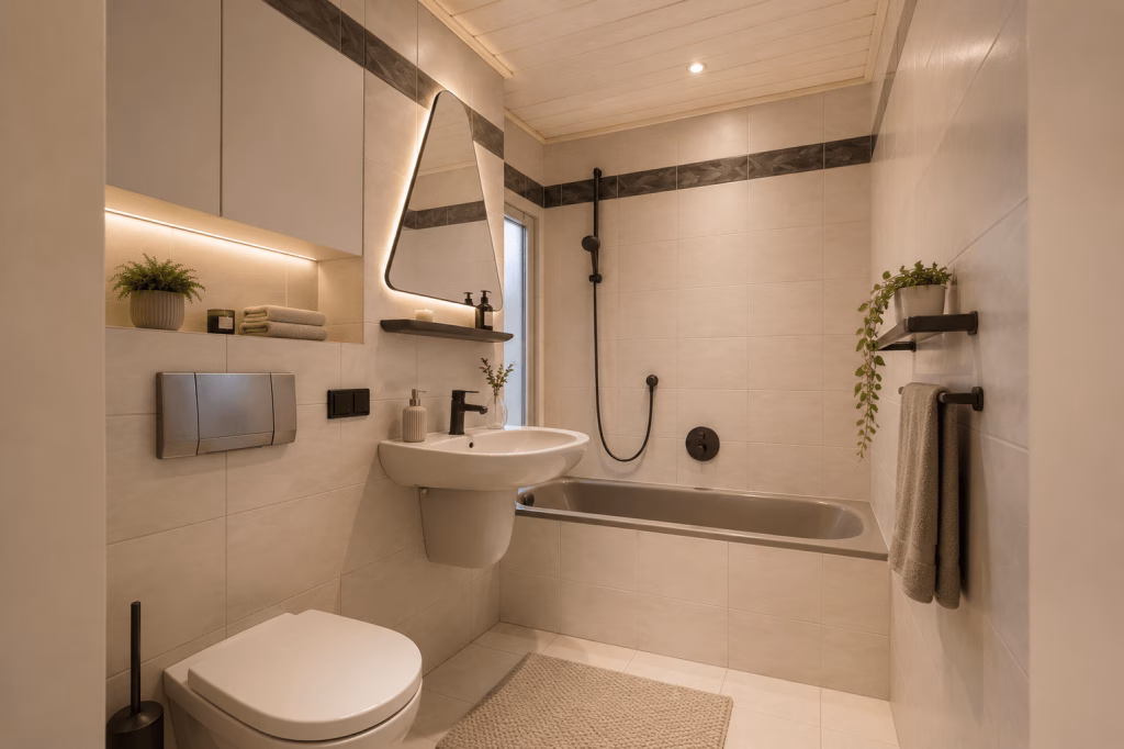 Badezimmer Visualisierung