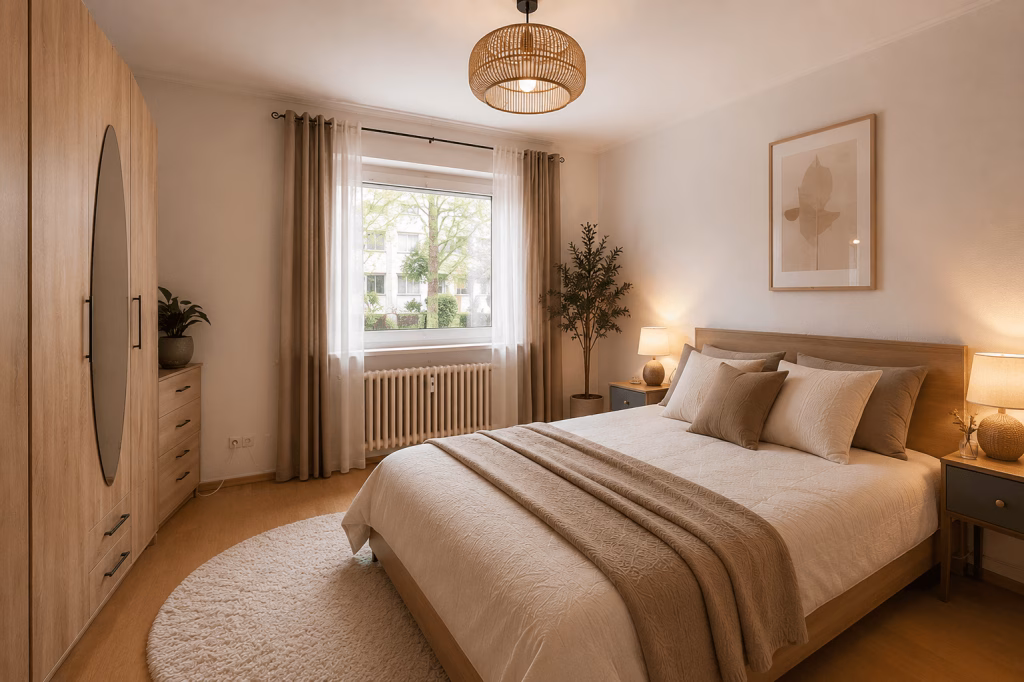 Schlafzimmer (Visualisierung)